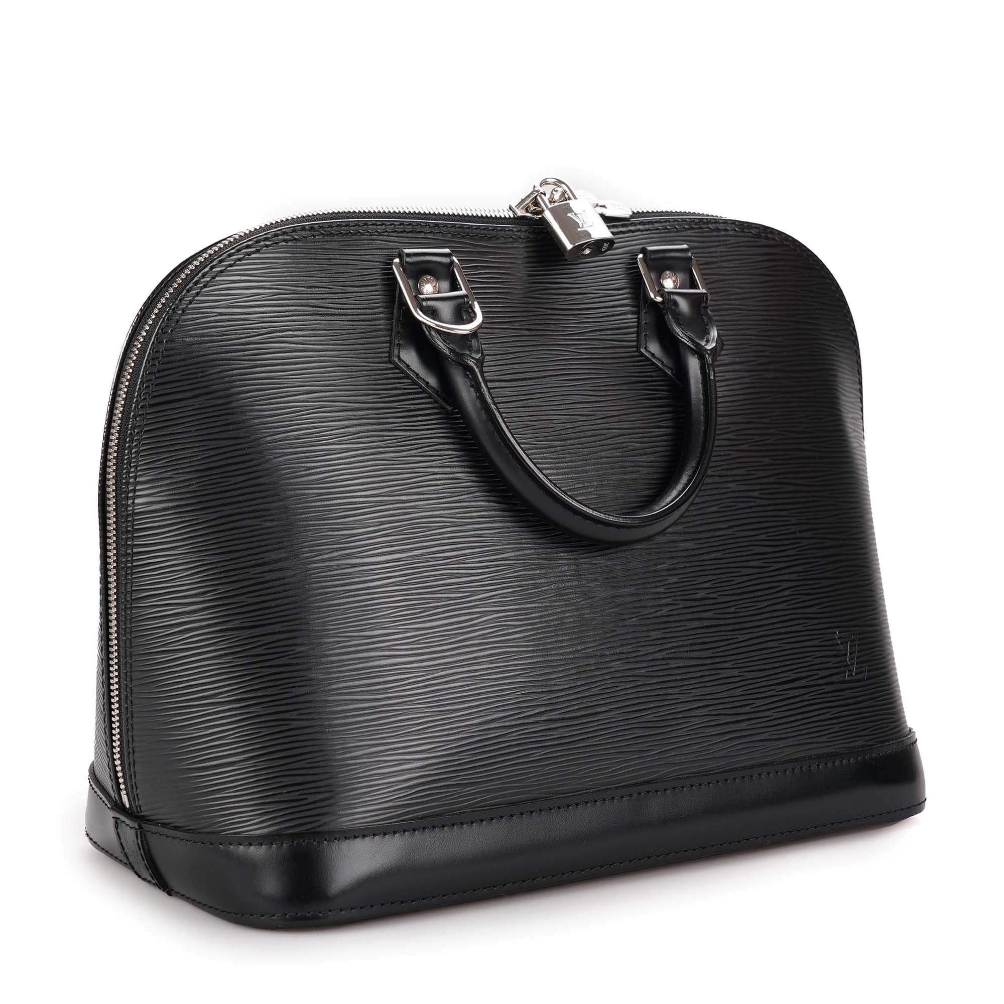 Louis Vuitton - Black Epi Leather Alma PM Bag